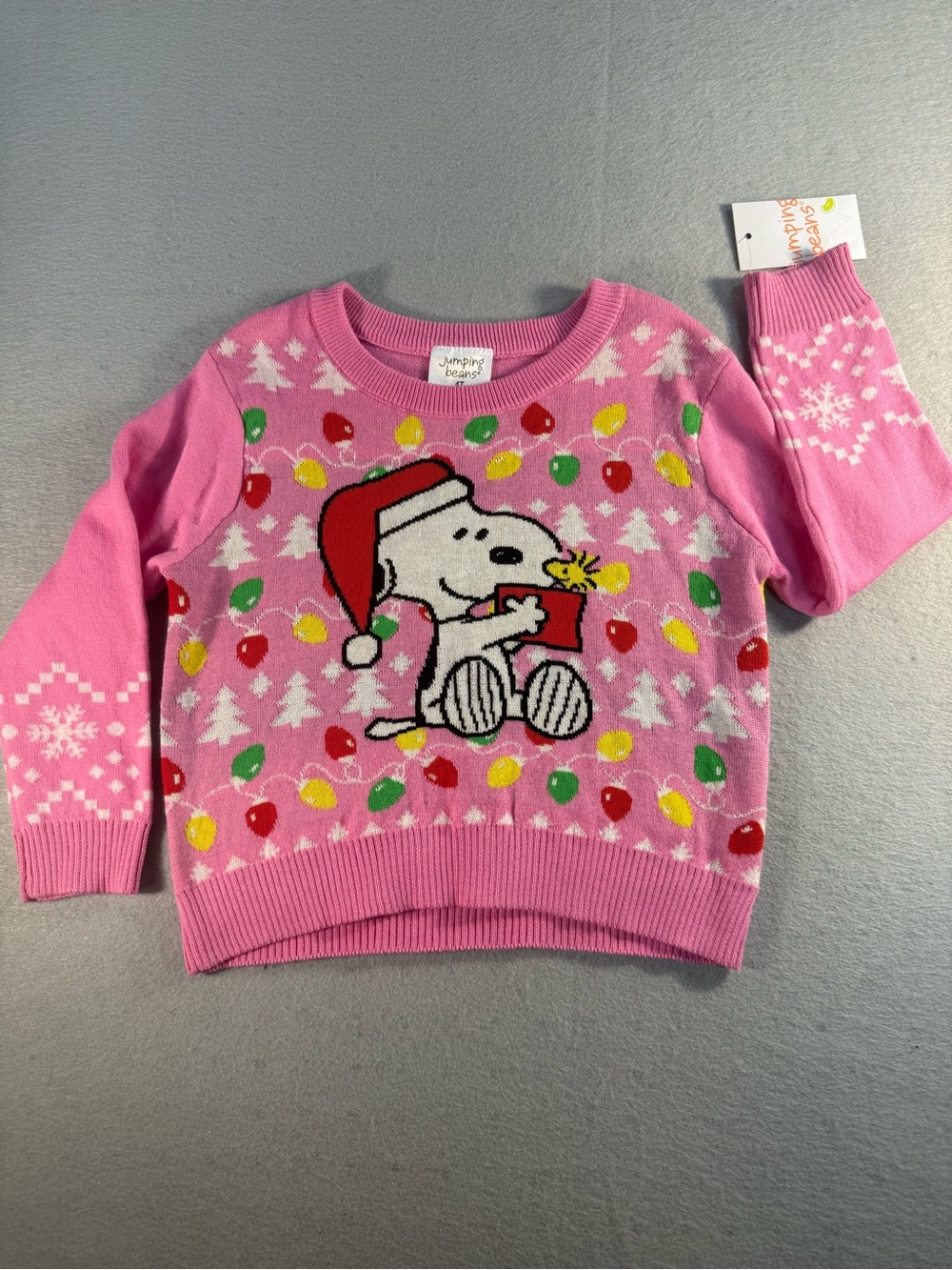 Toddler Girls Christmas Sweater. 4T